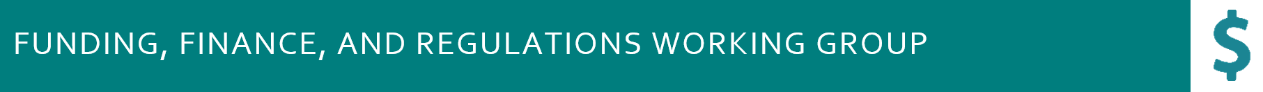 Funding, Finance, and Regulations Working Group