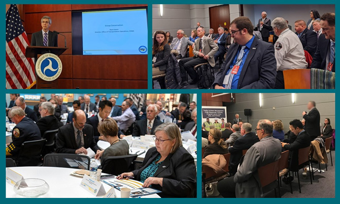 Figure 31 are photos showing Mark Kehrli as he leads group discussions during the summit.