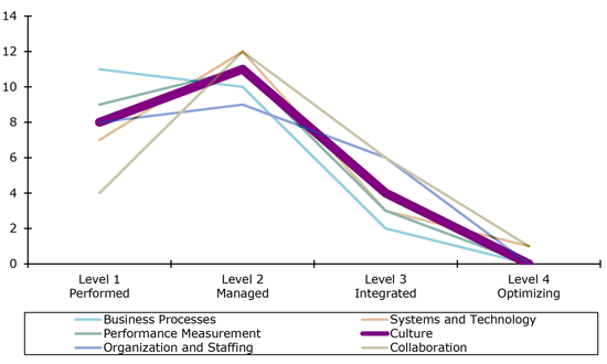 Figure 3.1 is a graph that highlights the culture dimension line.