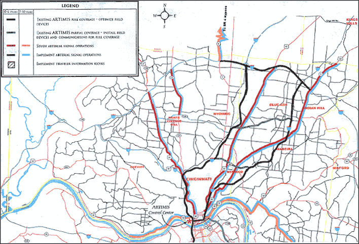 Figure 6-1A. Track 1: Optimize Existing ITS (Ohio)