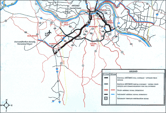 Figure 6-1B. Track 1: Optimize Existing ITS (Kentucky)