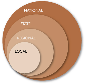 Figure 2. Areas Affected by Evacuation Plans 