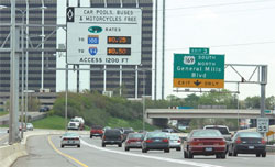 MnPass signage - Minneapolis, Minnesota