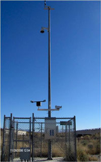 AZ-1 is a photo of a dust visibility sensor.