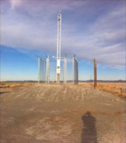 Figure NM-2 is a photo of a RWIS sensor at Interstate Ten mile post twelve.