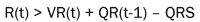 Equation 10. Equation to estimated metering rates related to ramp queue storage lengths.