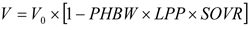 Equation 16. Equation for the new demand based on values for the labor pool covered by participating employers and the expected reduction in single-occupancy vehicle (SOV) use by participating employees to estimate the reduction in facility demand to be achieved by employer-based transportation demand management (TDM) plans.