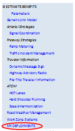 Screen capture of the TOPS BC navigation dropdown with the 'My Deployments' option circled.