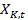 X subscript K t