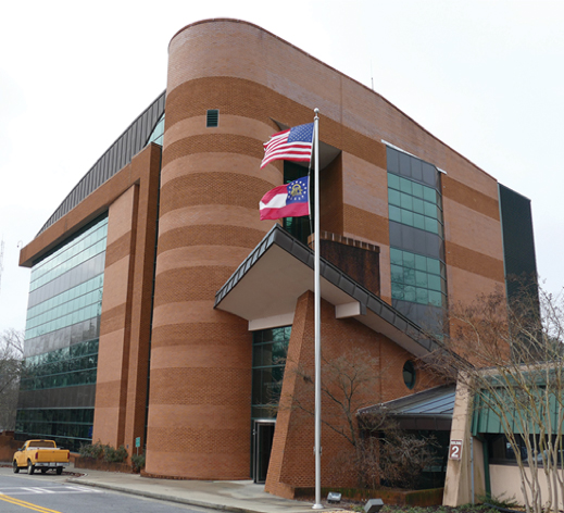 exterior view of a Georgia Traffic Management Center