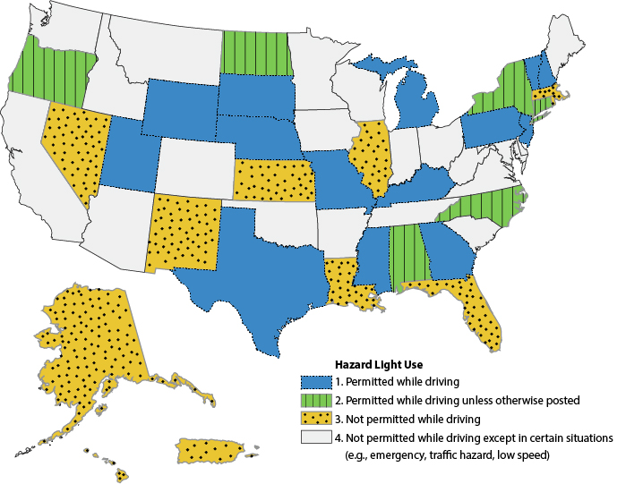 Map shows United States with States highlighted in different colors.