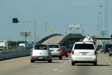 traffic on a freeway