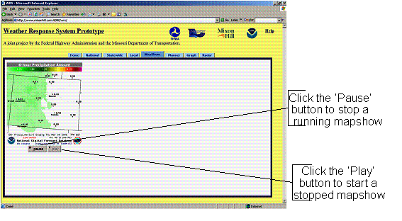 Figure 15 shows the updated MapShow presentation page.