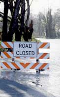 Road Closed Sign