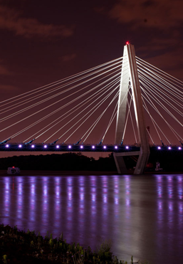 The Christopher S. Bond Bridge in Missouri