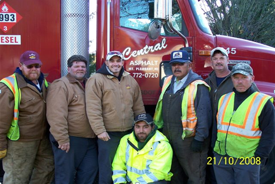 The Central Asphalt project team.