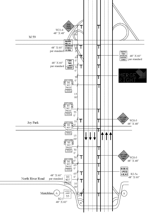 Figure 1 - DLM Layout on I-94