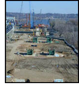 Woodrow Wilson Bridge work site