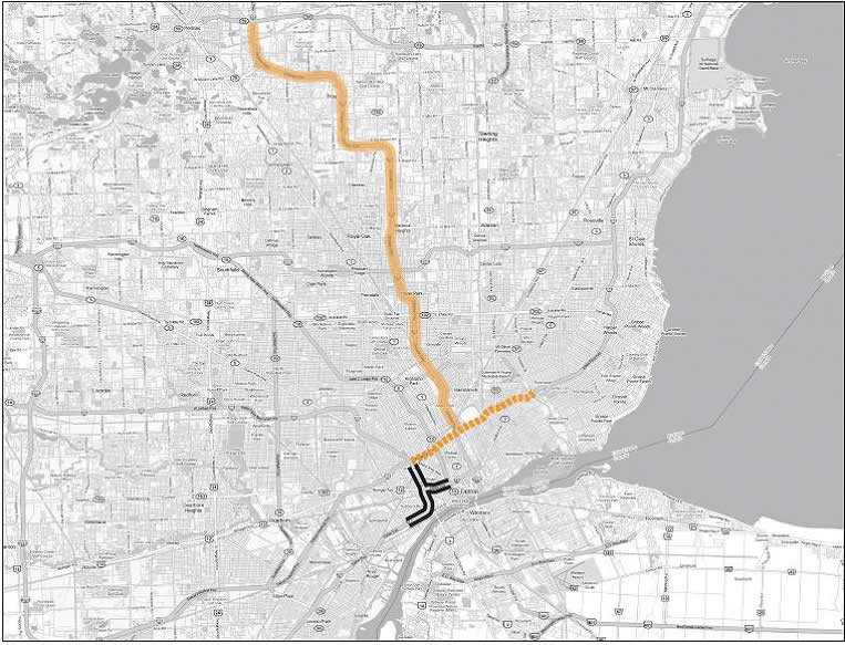 Figure 18 MDOT METSIM Geographic Coverage