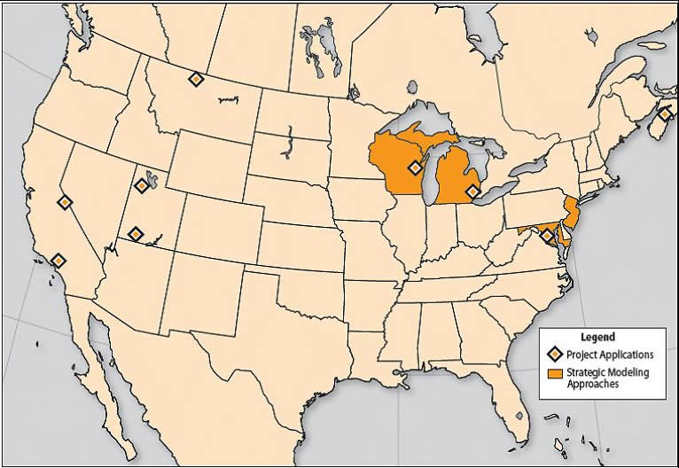 Figure 4  Case Study Locations