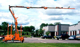 photo of a traffic camera above a roadway